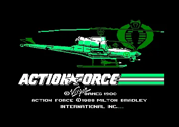 Action Force (UK) (1988) screen shot title